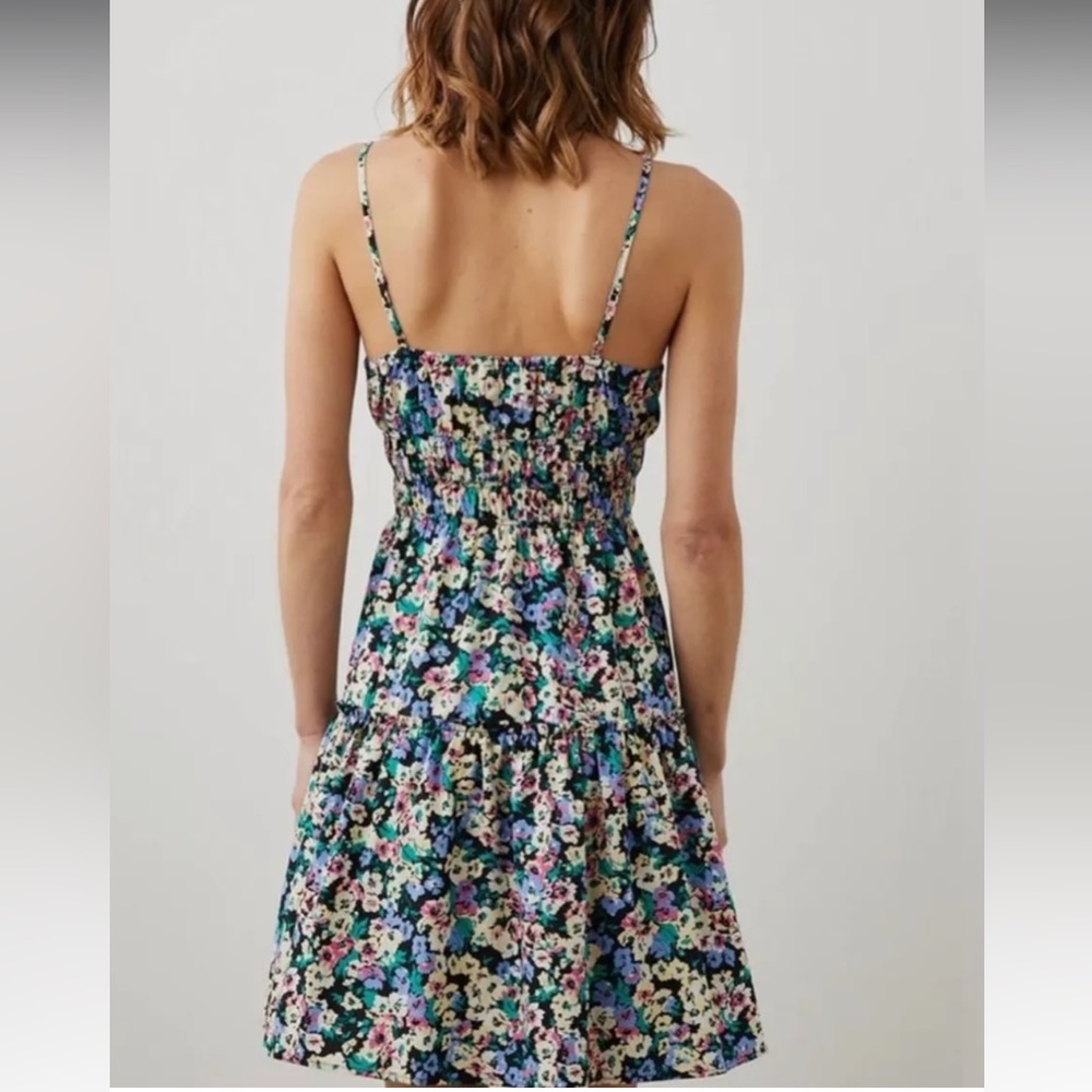 NWOT RAILS Carmen Smock Waist Sundress in Multi Floral Print - Picture 6 of 15